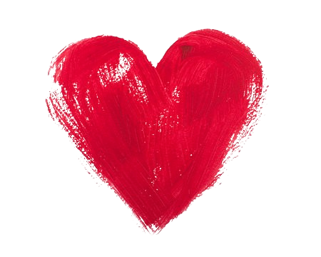 Red decorative heart